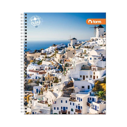 Cuaderno Universitario Matemática Clásico Ciudad 7 Mm 100 Hojas